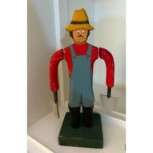Vintage Farmer Whirligig